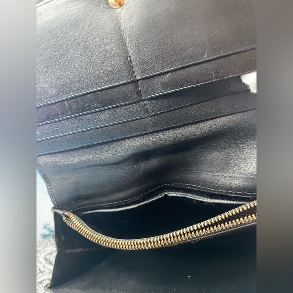 Yves Saint Laurent Vintage Black Soft Leather Wallet. Beautiful condition. - Picture 11 of 15